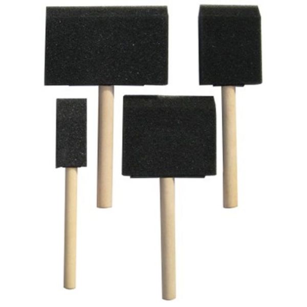 Picture of Brush, Foam, 3pc 1 each 1", 2", 3"