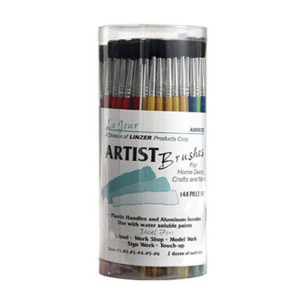 Picture of Brush, Artist, Camel Hair, 144pc 24 each #1, 2, 3, 4, 5, 6
