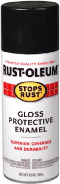 Picture of Paint, Enamel, Rustoleum, Gloss Black Aerosol