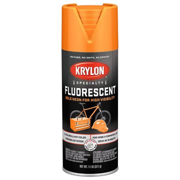 Picture of Paint, Fluorescent, Yellow-Orange Aerosol