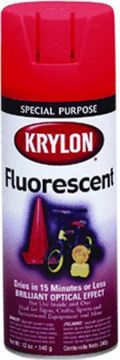 Picture of Paint, Fluorescent, Cerise (Cherry) Aerosol