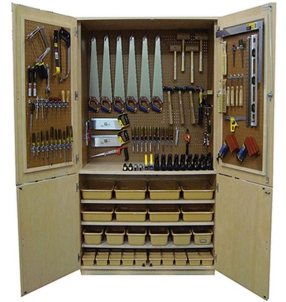 Picture of Tool Locker and Tools Woodworking