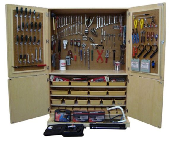 Picture of Tool Locker, Automotive w/Tools, 60"Wx22"Dx84"H