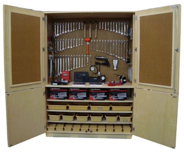 Picture of Tool Locker, Sm Engine & Power Mech w/Tools, 60"Wx22"Dx84"H