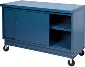 Picture of Workbench, Mobile Steel Top, Gray