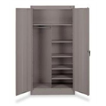 Picture of Cabinet, Storage, Wardrobe 36"Wx24"Dx72"H, Med Gray