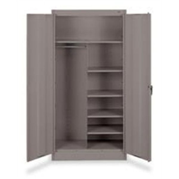 Picture of Cabinet, Storage, Wardrobe 36"Wx24"Dx72"H,Med Gray,Set Up