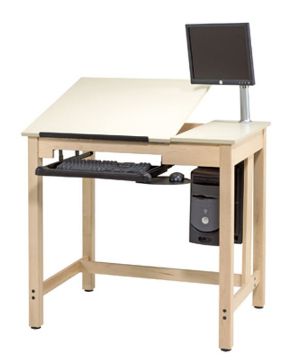Picture of Table, CAD/Draftiing 42"Wx30"Dx39-3/4"H