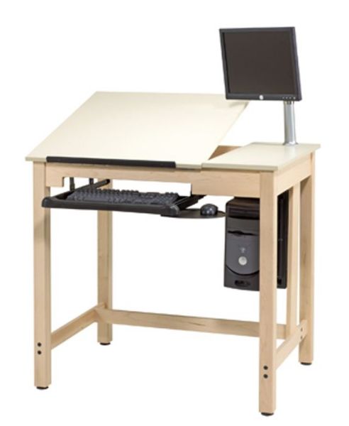 Picture of Table, CAD/Draftiing 42"Wx30"Dx39-3/4"H
