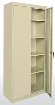 Picture of Cabinet, Storage, Standard 36"Wx24"Dx72"H, Putty
