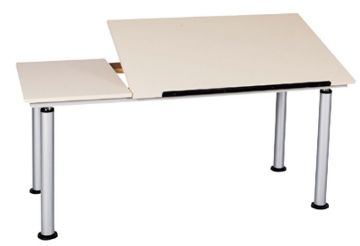 Picture of Table, Drafting, Dual Station, Adjustable Height 60"Wx30"Dx39"H