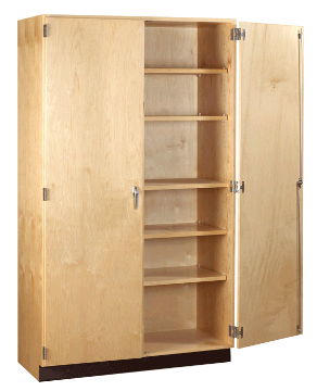 Picture of Cabinet, Storage, Setup 5 Shelves, 36"Wx22"Dx84"H