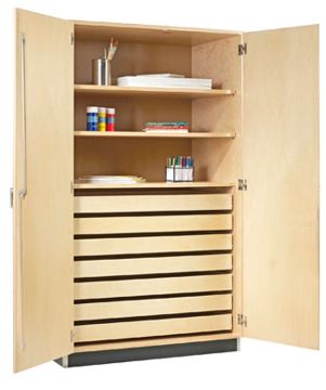 Picture of Cabinet, Storage Chart and Paper
