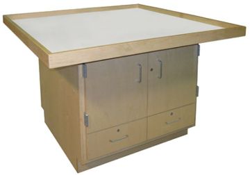 Picture of Workstation, Stem/Robotics 49"Wx61"Dx32"H