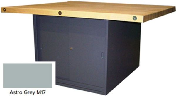 Picture of Bench, 4-Station, Wood Top Slide Door, w/o Vises, 33-1/4"