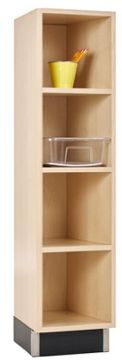 Picture of Cubbies, Maple, One Section 12"Wx15"Dx51"H