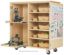 Picture of Cabinet, Storage, Robotics w/VEX Logo & Parts Chart 50"Wx24"Dx53"H