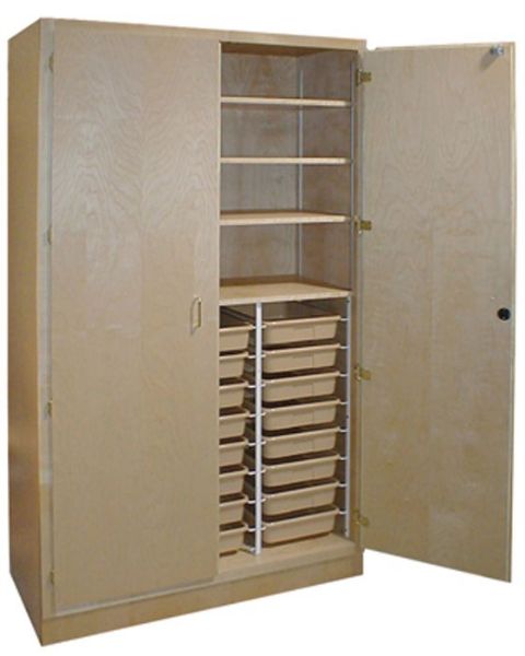 Picture of Cabinet, Storage, Tote/Shelves 48"Wx22"Dx84"H
