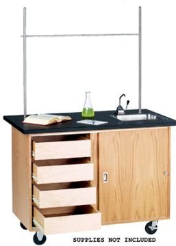 Picture of Table, Mobile Demonstration 48"Wx28"Dx36"H