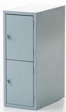 Picture of Cabinet, Base Unit, 2-Locker Gray