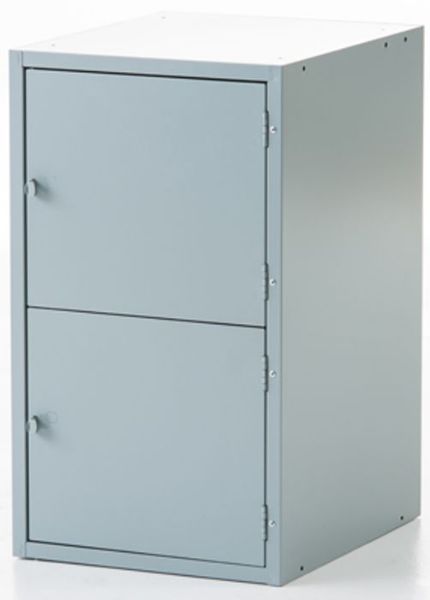 Picture of Cabinet, Base Unit, 2-Locker Gray