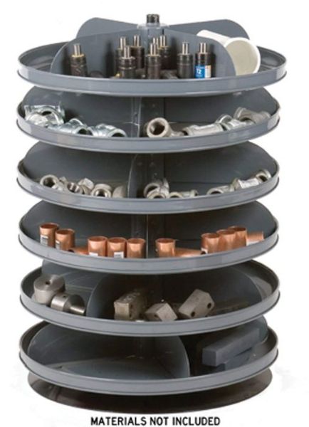 Picture of Bin, Revolving, 6 Shelves 17" Diameter