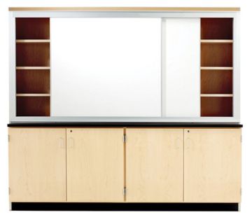 Picture of Cabinet, Storage, Presentation, Maple 96"Wx24"Dx84"H