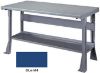 Picture of Bench, Open Base, Steel Top 6'Wx30"D - Blue M4