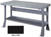 Picture of Bench, Open Base, Steel Top 6'Wx30"D - Black M16
