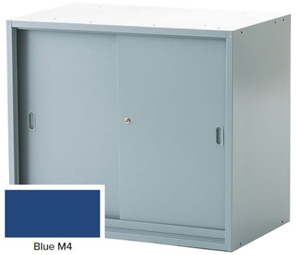 Picture of Cabinet, Base, Slide Door Blue M4