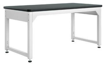 Picture of Workbench, Fab Lab, Adjust, Ht - Black Laminate 60"Wx30"D