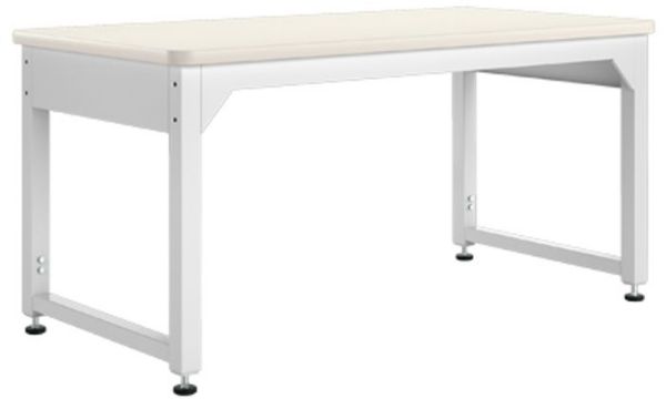 Picture of Workbench, Fab Lab, Adjust, Ht - Almond Laminate 60"Wx30"D