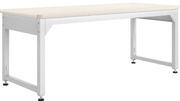 Picture of Workbench, Fab Lab, Adjust, Ht - Almond Laminate 72"Wx30"D
