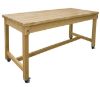 Picture of Tables, Mobile, Makerspace - Maple Top 30"Wx60"Dx36"H