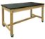 Picture of Tables, Mobile, Makerspace- Black HPL Top 30"Wx60"Dx36"H