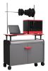 Picture of Cart, Mobile, Makercart, Grey Neb/Platinum/Charcoal Edge 43"Wx19"Dx37"H