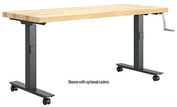 Picture of Bench, Hi-Low, Maple Top 60"Wx24"D