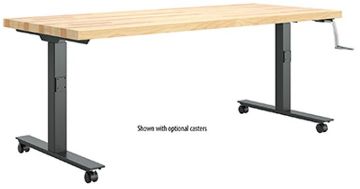 Picture of Bench, Hi-Low, Maple Top 72"Wx30"D
