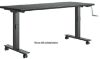 Picture of Bench, Hi-Low, Epoxy Resin 60"Wx24"D