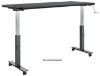 Picture of Bench, Hi-Low, Black Laminate 72"Wx24"D