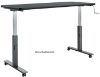 Picture of Bench, Hi-Low, Black Laminate 72"Wx30"D
