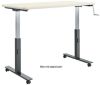 Picture of Bench, Hi-Low, Almond Laminate 60"Wx30"D