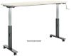 Picture of Bench, Hi-Low, Almond Laminate 72"Wx24"D