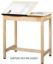Picture of Table, Drafting, 24"Wx24"D adj surface 12"Wx24"D Fixed Top x 36"H