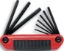Picture of Hex Key Fractional Set, Folding 9 Sizes, Ergo, 5/64"-1/4"