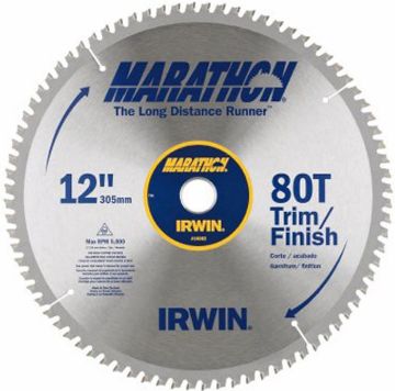 Picture of Blade, Circular Saw, Carbide 12"x1"x80T