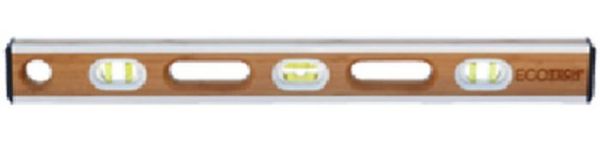 Picture of Level, Bamboo, Metal Bound 48"L, 6 vials