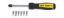 Picture of Screwdriver, Ratcheting, w/Bits, 7pc 12"L