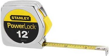 Picture of Tape Rule, Powerlock, Chromed Case 3/4"x12'