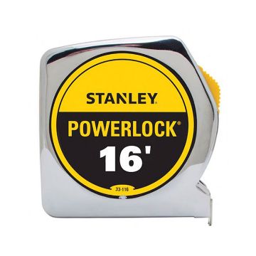 Picture of Tape Rule, Powerlock, Chromed Case 3/4"x16'